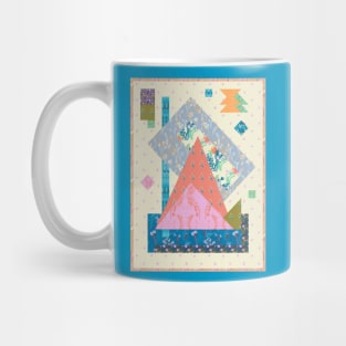 Modern Geometric Quilt Design Mug